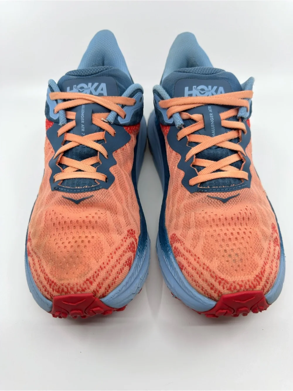 Hoka Challenger ATR 7 Color Papaya/Real Teal SZ 10
